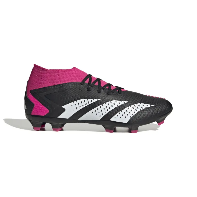 Adidas Predator Accuracy.2 FG (Black/Pink) displayed for product discovery in a main photograph