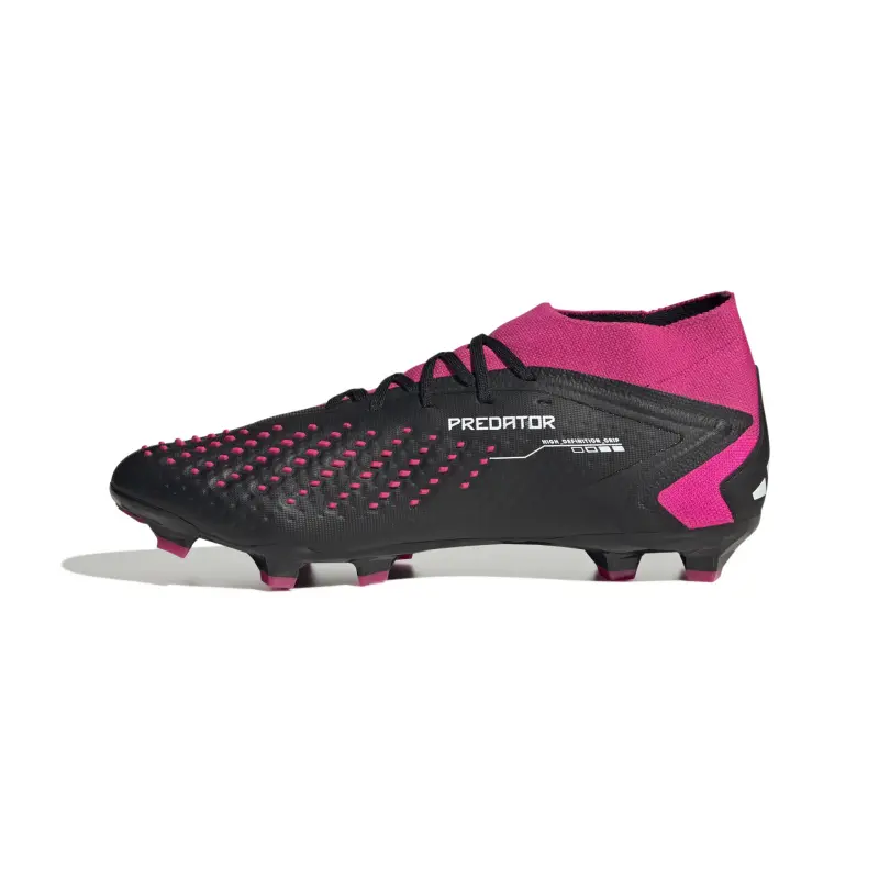 Gallery merchandise photograph presenting Adidas Predator Accuracy.2 FG (Black/Pink)