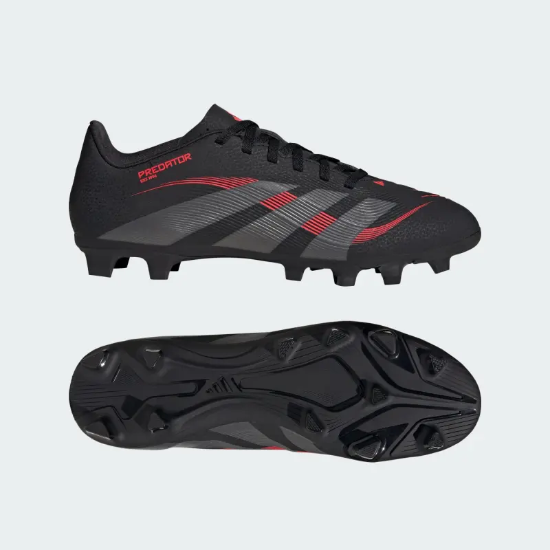 Adidas Predator Club FG/MG Stealth Victory Pack visualised in a clean main merchandising shot