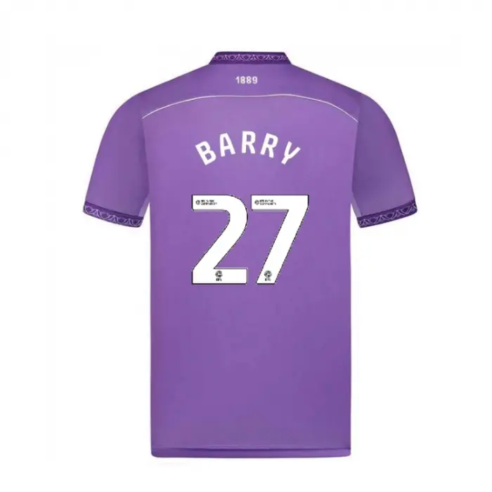 Product discovery photograph of Adult 3rd Shirt S/S 25/26 - 27 BARRY in the main view