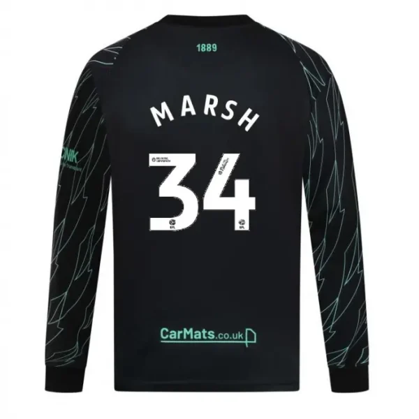 Shopping reference image featuring Adult Away Shirt L/S 24/25 - 34 MARSH from the main perspective