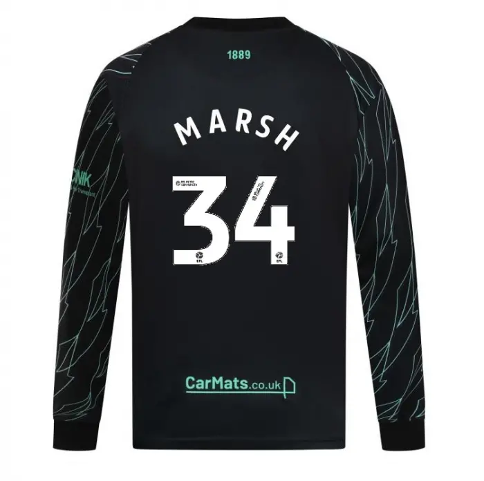 Shopping reference image featuring Adult Away Shirt L/S 24/25 - 34 MARSH from the main perspective