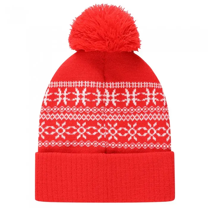Adult Fairisle Hat R/W displayed for product discovery in a gallery photograph