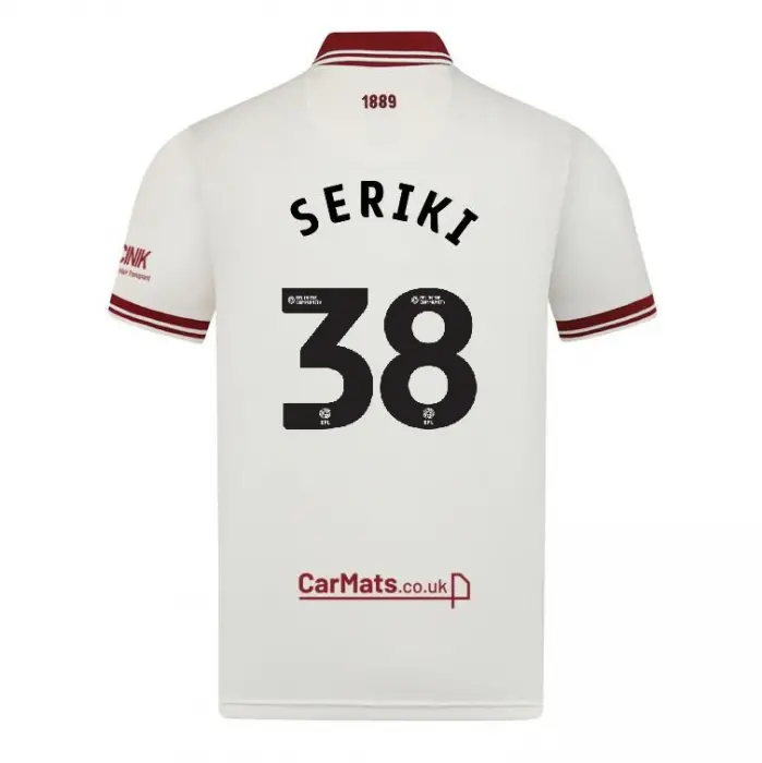 Main merchandising image highlighting Junior 3rd Shirt S/S 24/25 - 38 SERIKI