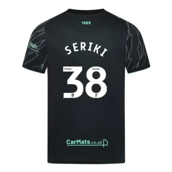 Main merchandising image highlighting Junior Away Shirt S/S 24/25 - 38 SERIKI