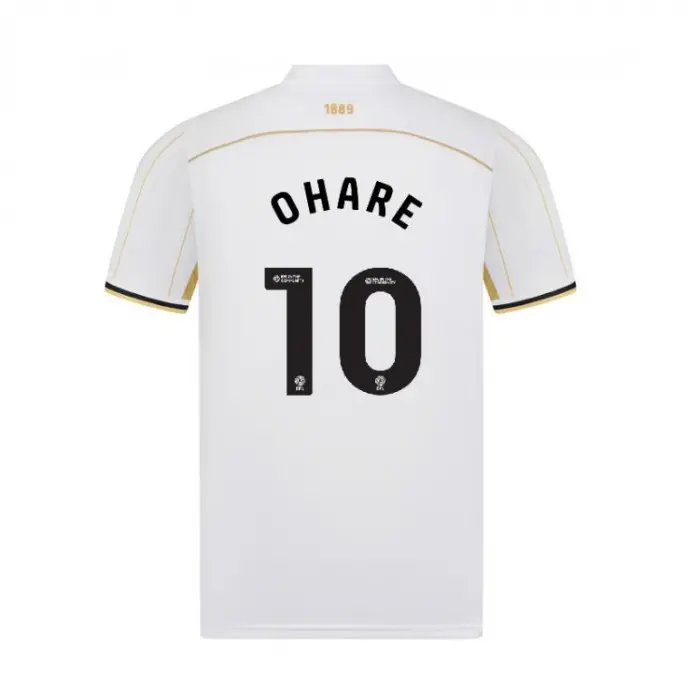 Shopping reference image featuring Junior Away Shirt S/S 25/26 - 10 OHARE from the main perspective
