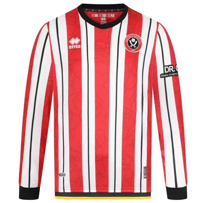 Junior Home Shirt L/S 24/25 - 7 BREWSTER visualised in a clean gallery merchandising shot