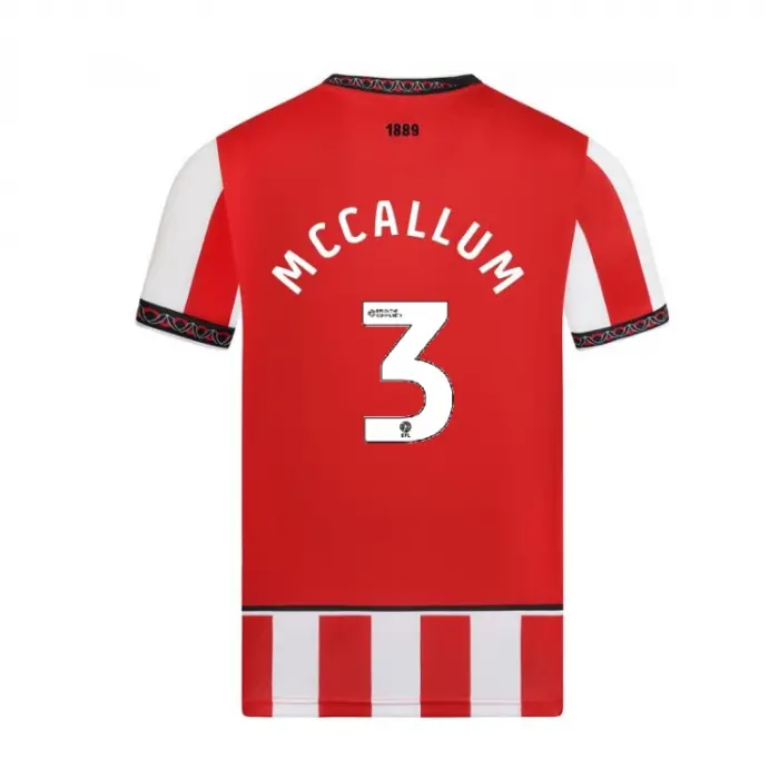Junior Home Shirt S/S 25/26 - 3 MCCALLUM - Main Product Reference - ERR00540-03 16561