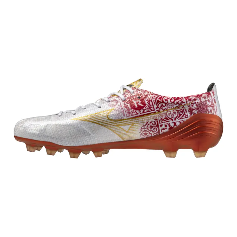Mizuno MIZUNO Alpha SR4 JAPAN White/Gold/High Risk Red - Main Product Discovery Image - P1GA249904 26573 Mizuno MIZUNO Alpha SR4 JAPAN White/Gold/High Risk Red displayed for product discovery in a main photograph