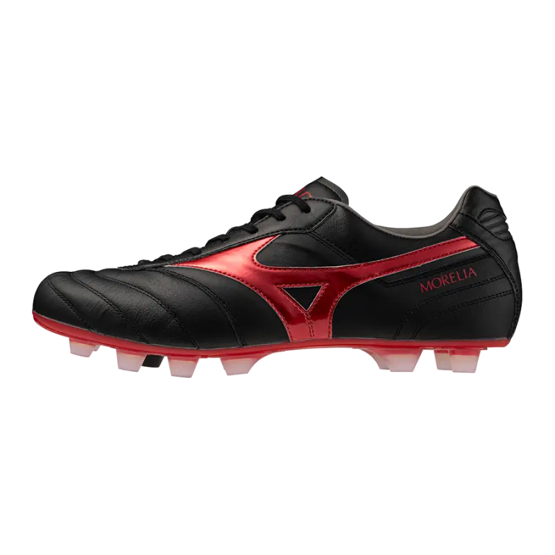 Mizuno MORELIA II ELITE Black/MORELIA 40th Red/Black Sand - Main Product Discovery Image - P1GA250400 17971