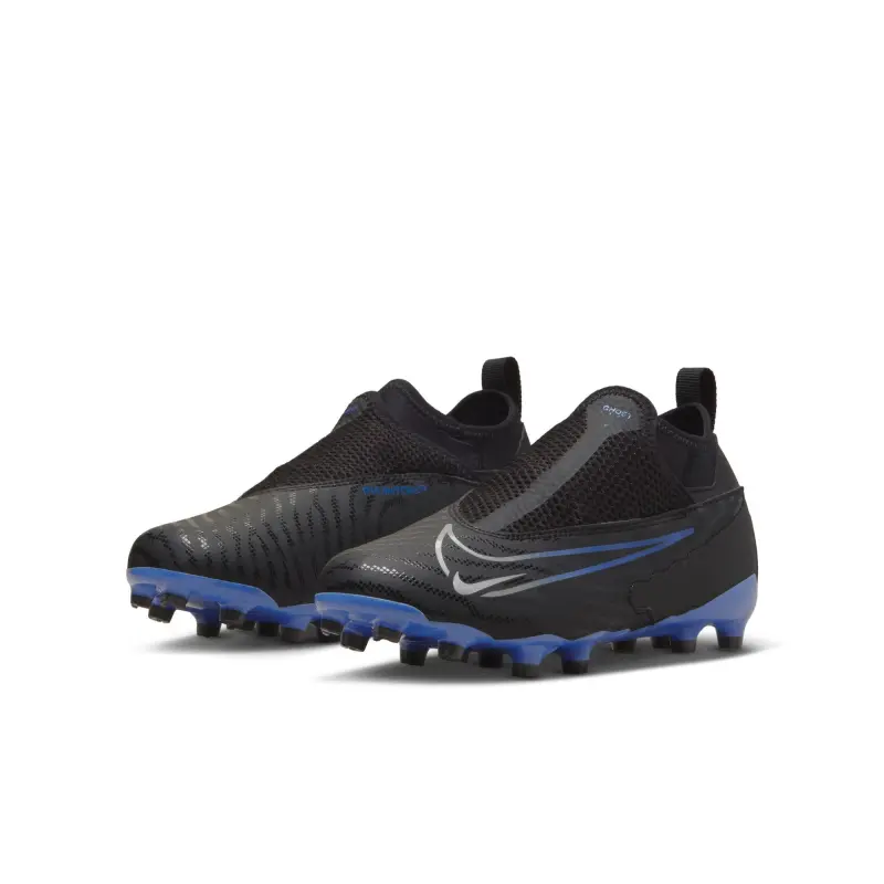 Nike Phantom GX Academy DF FG/MG Jr (Black/Blue) - Main Merchandise Image - DD9546-040 20981
