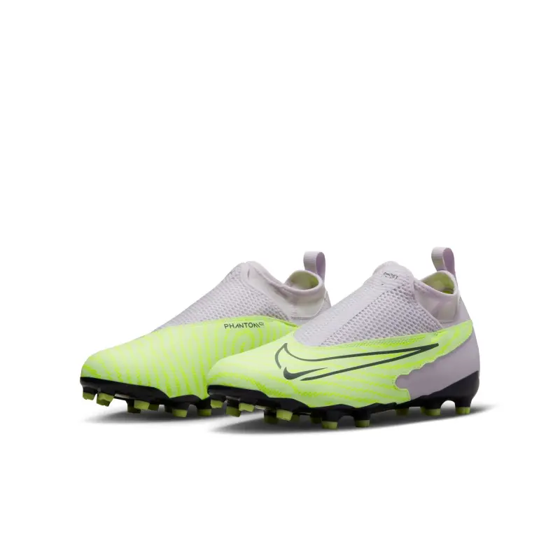 Nike Phantom GX Academy DF FG/MG Jr (Volt/Gray) - Main Merchandising Photo - DD9546-705 21020