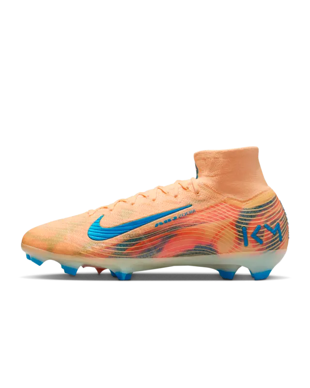 Nike Zoom Mercurial Superfly 10 Elite FG Kylian Mbappé Melon Tint - Main Shopper Preview - FQ8692-801 22685