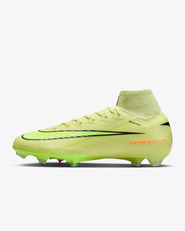 Nike Zoom Mercurial Superfly 10 Elite FG Limelight Hyper Crimson - Main Shopper Preview - FQ1454-302 22697