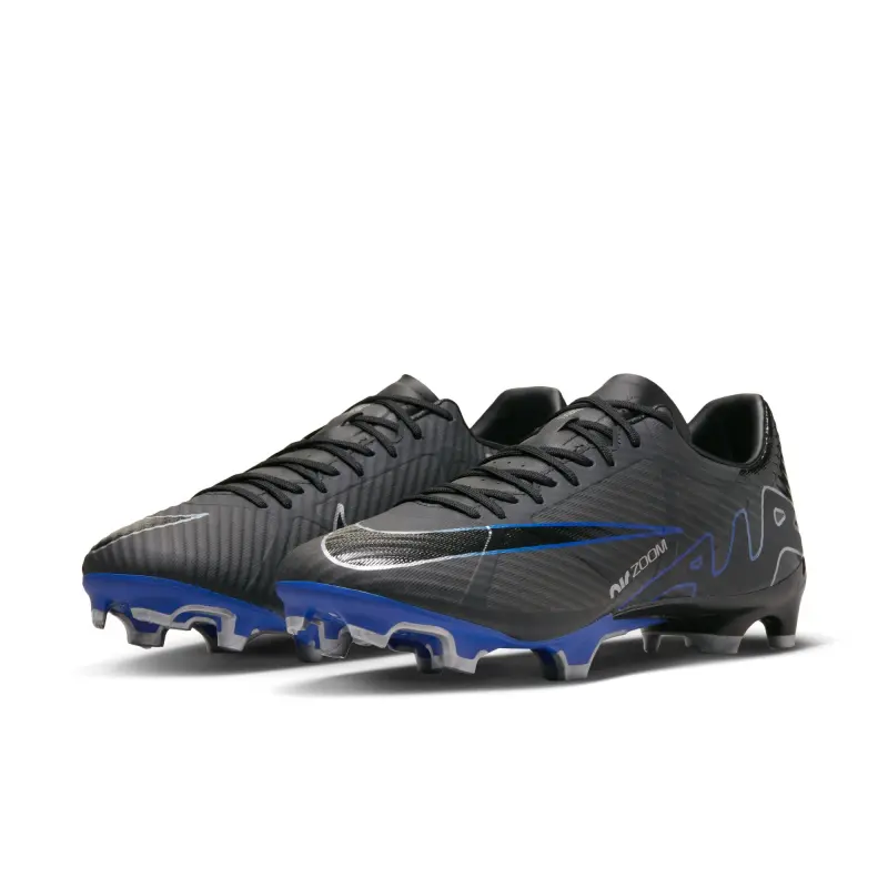 Nike Zoom Mercurial Vapor 15 Academy FG/MG (Black/Blue) - Main Product Discovery Image - DJ5631-040 22813