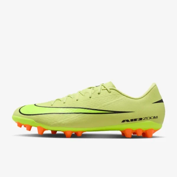 Main merchandising image highlighting Nike Zoom Mercurial Vapor 16 Academy AG Max Voltage Pack