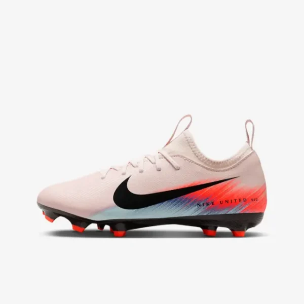 Nike Zoom Mercurial Vapor 16 Academy FG/MG United 002 Pack (GS) pictured in a shopper-focused main composition