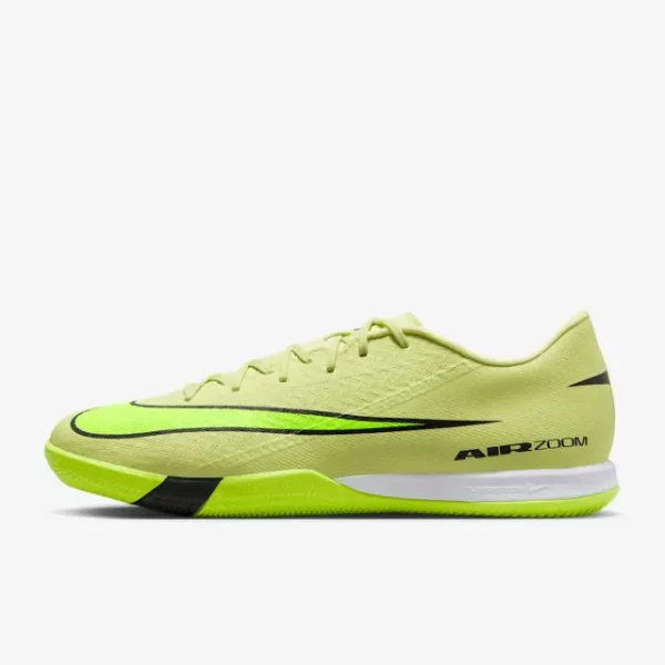Main merchandising image highlighting Nike Zoom Mercurial Vapor 16 Academy IC Max Voltage Pack