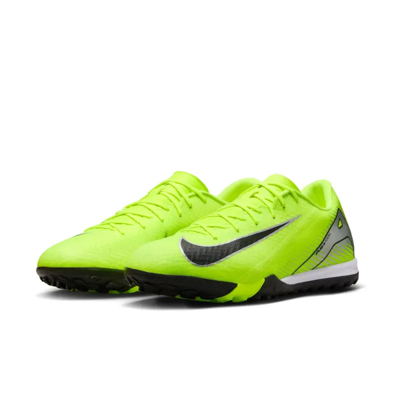 Nike Zoom Mercurial Vapor 16 Academy Turf (Volt) - Main Product Discovery Image - FQ8449-700 23290 Merchandise image showing Nike Zoom Mercurial Vapor 16 Academy Turf (Volt) through a main perspective