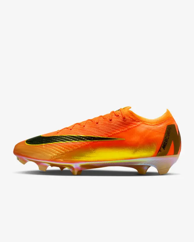 Main merchandising image highlighting Nike Zoom Mercurial Vapor 16 Elite FG Déjà Vu