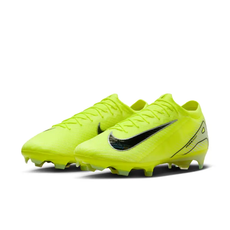 Nike Zoom Mercurial Vapor 16 Elite FG (Volt/Black) - Main Shopping Reference - FQ1457-700 23343 Product discovery photograph of Nike Zoom Mercurial Vapor 16 Elite FG (Volt/Black) in the main view