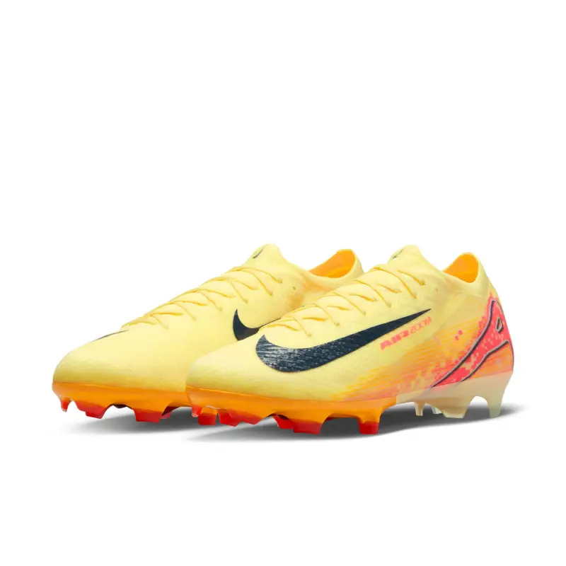 Nike Zoom Mercurial Vapor 16 Elite KM FG (Yellow/Pink) - Main Merchandise Image - FQ8683-800 23426 Main merchandise photograph presenting Nike Zoom Mercurial Vapor 16 Elite KM FG (Yellow/Pink)