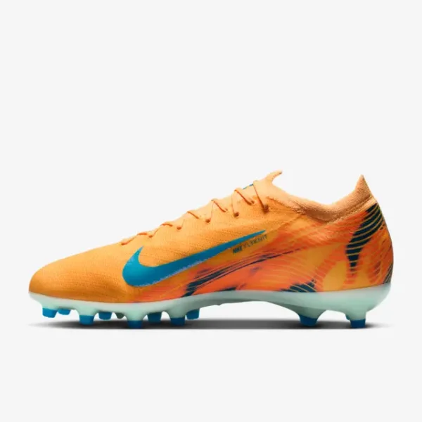 Merchandise image showing Nike Zoom Mercurial Vapor 16 Pro AG-Pro Kylian Mbappé Melon Tint through a main perspective