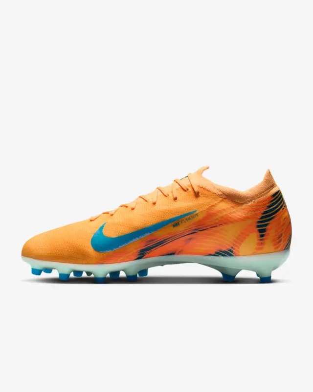 Nike Zoom Mercurial Vapor 16 Pro AG-Pro Kylian Mbappé Melon Tint - Main Shopper Preview - FQ8690-801 23448 Merchandise image showing Nike Zoom Mercurial Vapor 16 Pro AG-Pro Kylian Mbappé Melon Tint through a main perspective
