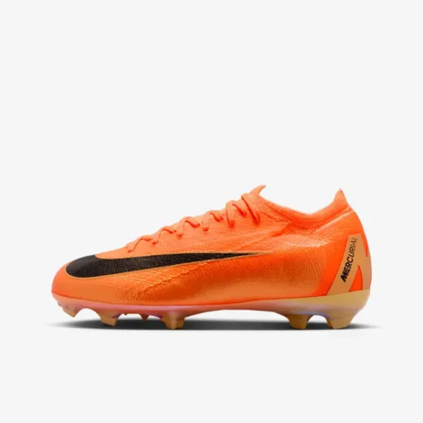Nike Zoom Mercurial Vapor 16 Pro FG Déjà Vu (GS) displayed for product discovery in a main photograph