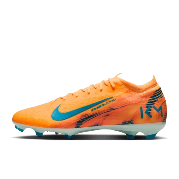 Shopping reference image featuring Nike Zoom Mercurial Vapor 16 Pro FG Kylian Mbappé Melon Tint from the main perspective