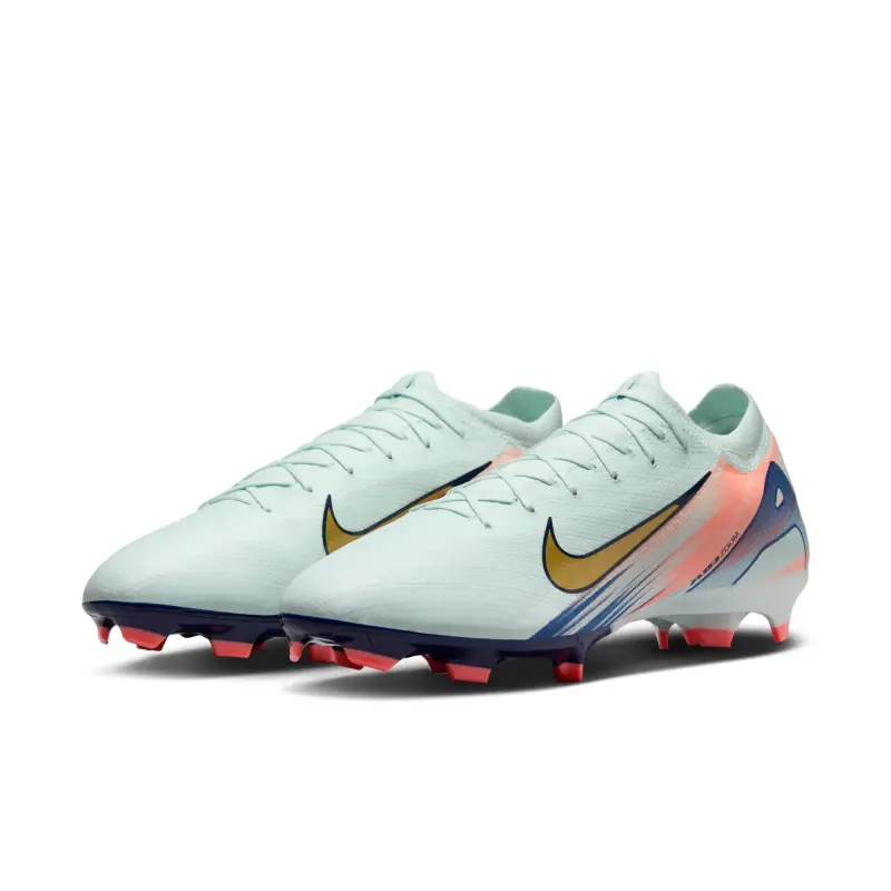 Nike Zoom Mercurial Vapor 16 Pro MDS FG (Barely Green/Gold) - Main Shopping Reference - FZ1390-300 23558 Main merchandising image highlighting Nike Zoom Mercurial Vapor 16 Pro MDS FG (Barely Green/Gold)