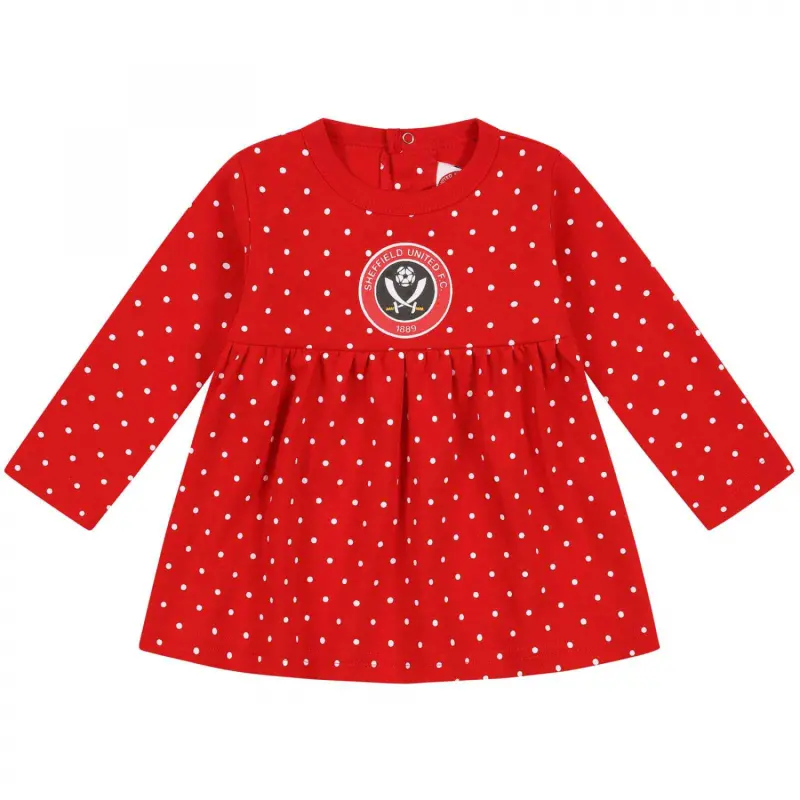 Polkadot Crest Dress - Main Item Preview - HLD00133 23608 Main merchandise photograph presenting Polkadot Crest Dress