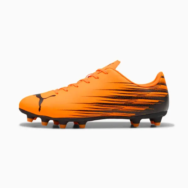Puma Attacanto II AG Heat Fire / Black pictured in a shopper-focused main composition