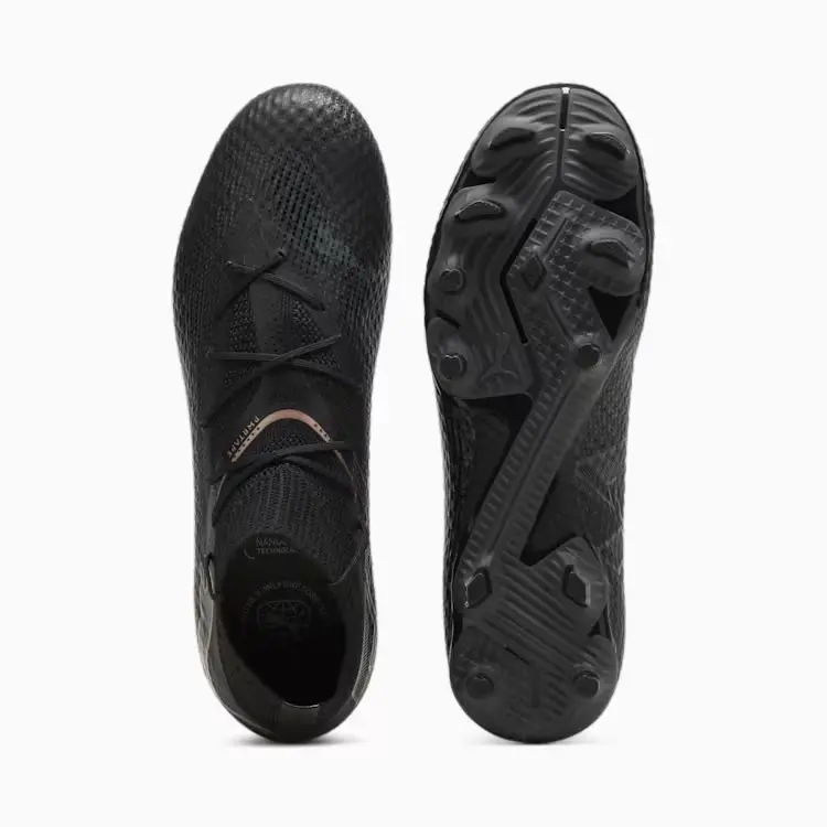 Merchandise image showing PUMA Future 7 Pro FG/AG (Black/Copper) through a gallery perspective