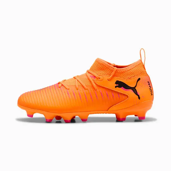 Shopping reference image featuring PUMA Future 8 Match FG/AG Hot Pursuit (GS) from the main perspective