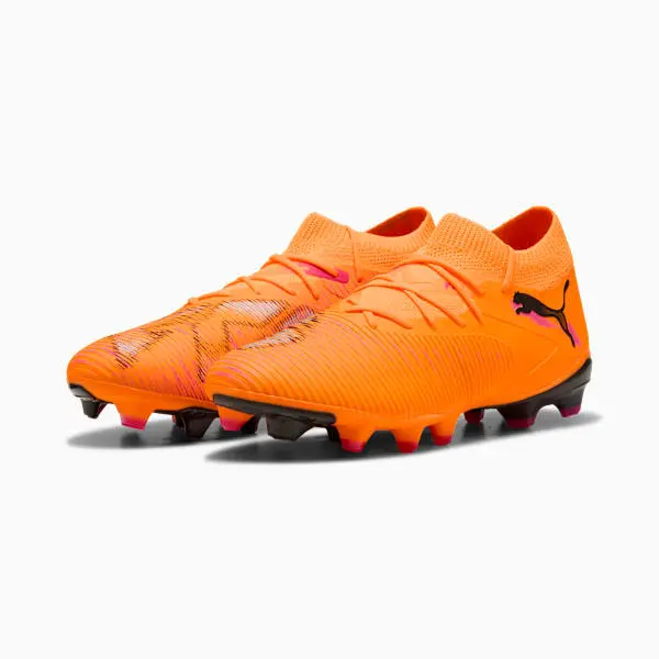Gallery merchandise photograph presenting Puma Future 8 Match FG/AG Hot Pursuit Pack (Women's)