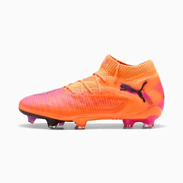 Main merchandising image highlighting Puma Future 8 Ultimate FG Hot Pursuit Pack (Women's)