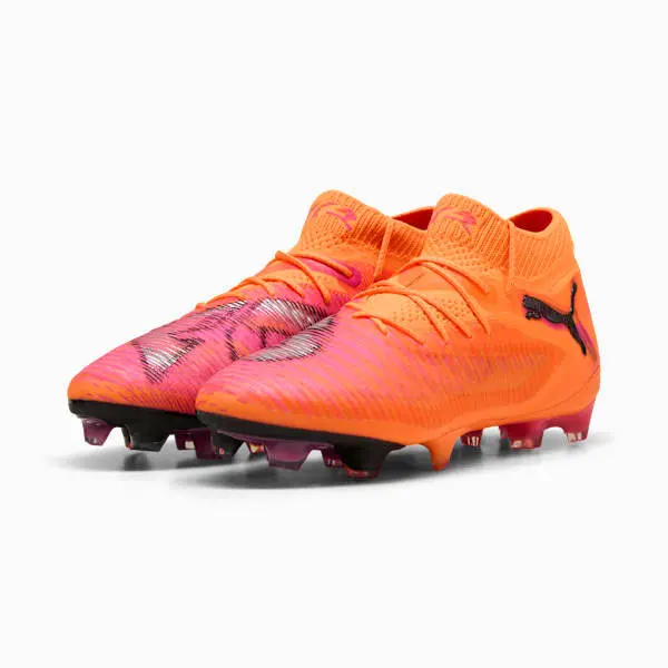 Puma Future 8 Ultimate FG Hot Pursuit Pack (Women's) visualised in a clean gallery merchandising shot