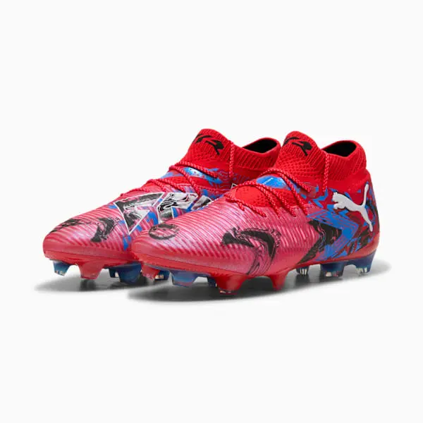 Puma Future 8 Ultimate FG/AG Playmakers Pack pictured in a shopper-focused gallery composition