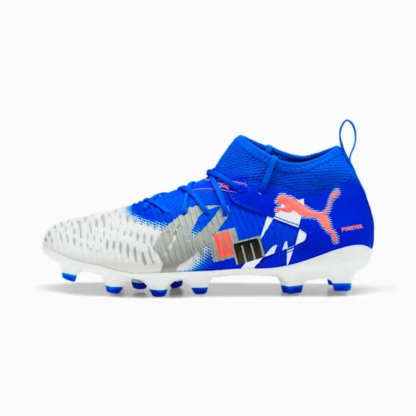 Puma Future Match 8 FG AG Big Kid 'Forever Pack' - Main Shopping Reference - 108435-01 24082 Puma Future Match 8 FG AG Big Kid 'Forever Pack' visualised in a clean main merchandising shot