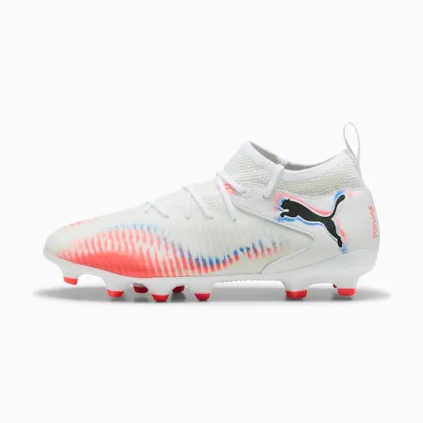 Puma Future Match 8 FG AG Big Kid 'Untamed Pack' - Main Merchandise Image - 108614-01 24100 Shopping reference image featuring Puma Future Match 8 FG AG Big Kid 'Untamed Pack' from the main perspective