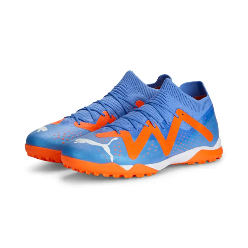 Gallery merchandise photograph presenting PUMA Future Match Turf (Blue/Orange)