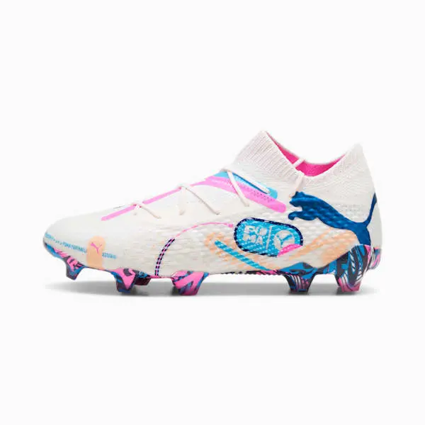 Merchandise image showing Puma Future Ultimate 7 FG AG 'Volume Up Pack' through a main perspective