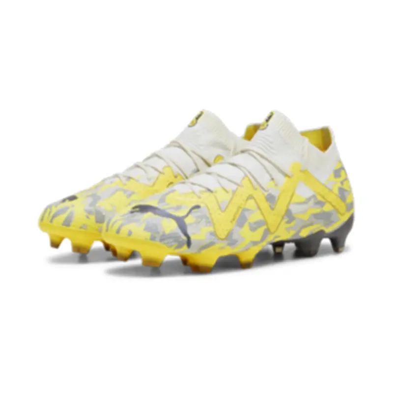 Main merchandise photograph presenting PUMA Future Ultimate FG/AG (Yellow/Gray)