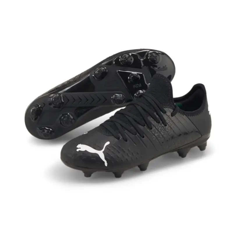 PUMA Future Z 4.3 FG/AG Jr (Black/White) - Main Merchandising Photo - 106777-04 24417 Main merchandising image highlighting PUMA Future Z 4.3 FG/AG Jr (Black/White)