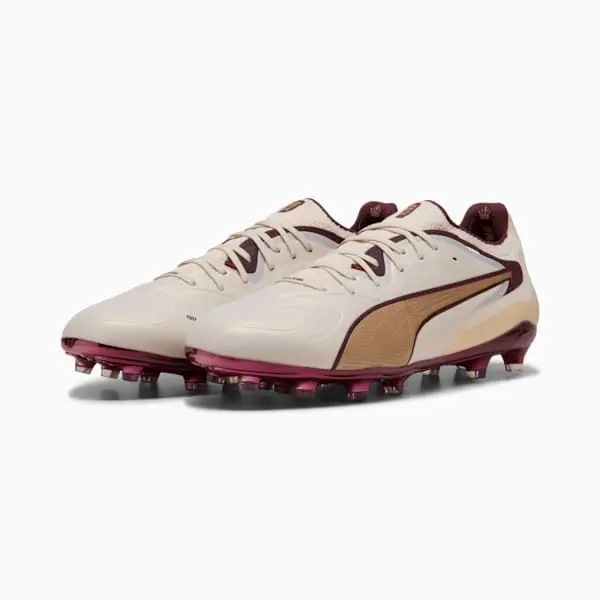 Merchandise image showing Puma King 20 Ultimate FG/AG Sugared Almond Aubergine through a gallery perspective