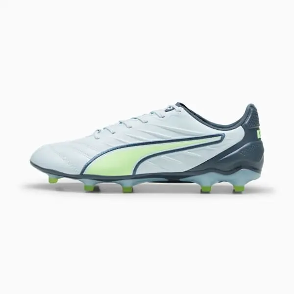 Main merchandising image highlighting Puma King Pro FG AG 'Lights Out Pack'