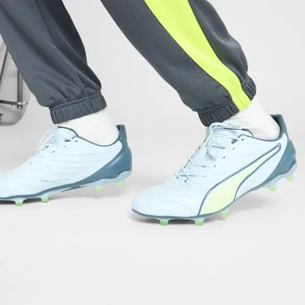 Puma King Pro FG AG 'Lights Out Pack' visualised in a clean gallery merchandising shot