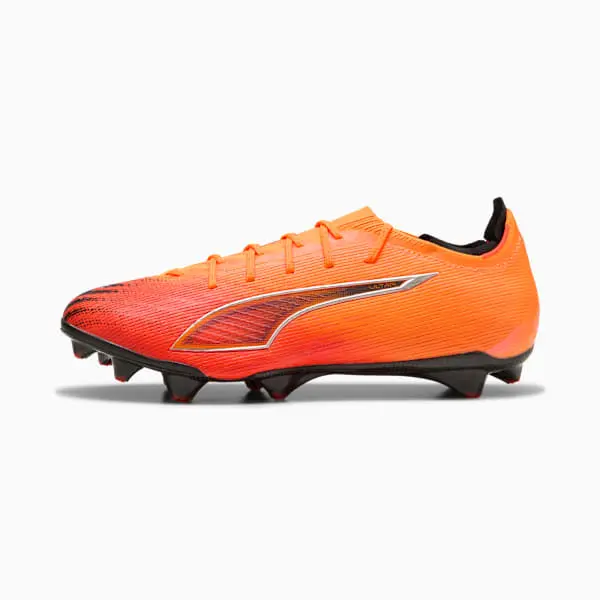 Puma Ultra 6 Carbon FG Hot Pursuit Pack pictured in a shopper-focused main composition
