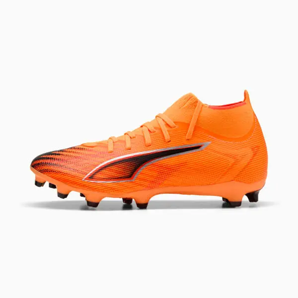 Puma Ultra 6 Match+ FG/AG Women pictured in a shopper-focused main composition